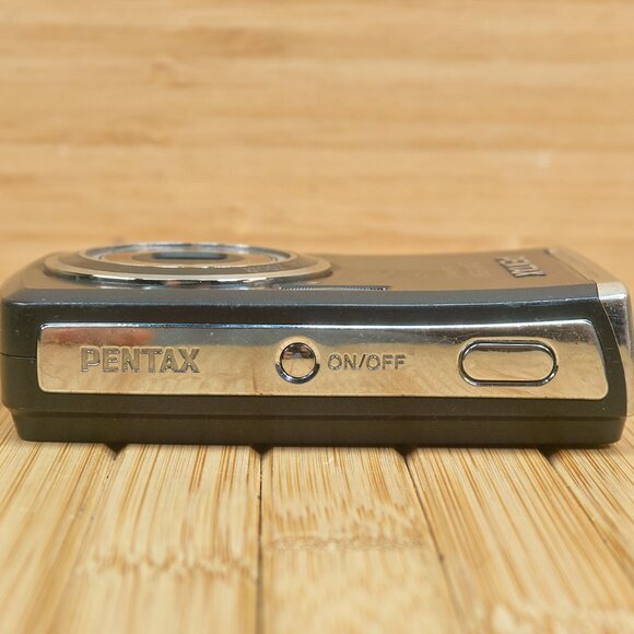 Pentax Optio E60 10.1MP Digital Camera, with 3X Optical Zoom, Black - Picture 6 of 9